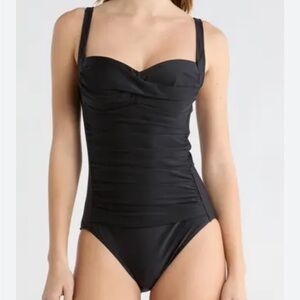 New 1pc Black Women's Swimsuit